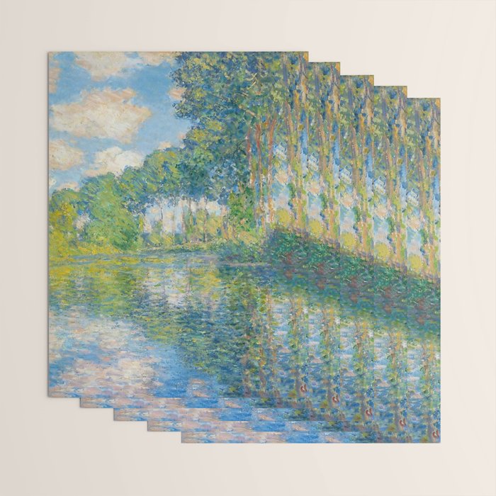 Claude Monet - Poplars on the Epte (1891) Wrapping Paper Gallery Image 3