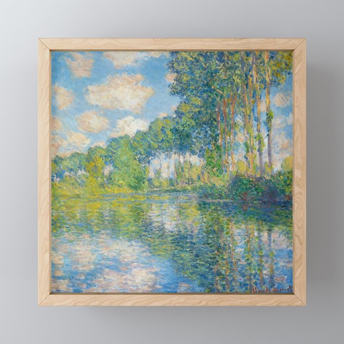 Claude Monet - Poplars on the Epte (1891) Mini Art Print Gallery Image 1