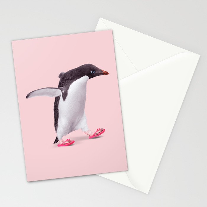 FLIP-FLOP PENGUIN Stationery Card Gallery Image 2