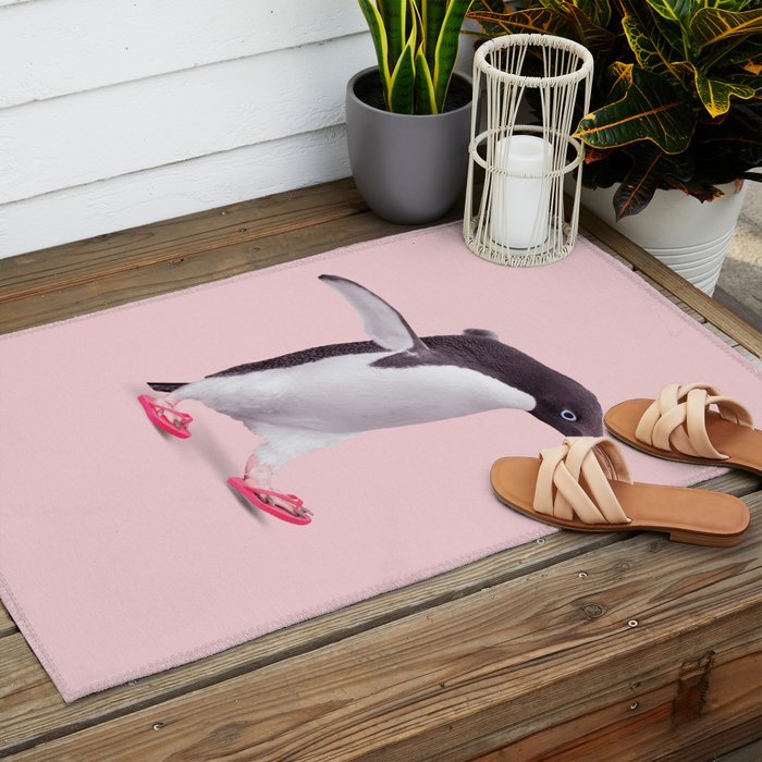 FLIP-FLOP PENGUIN Outdoor Rug Gallery Image 2