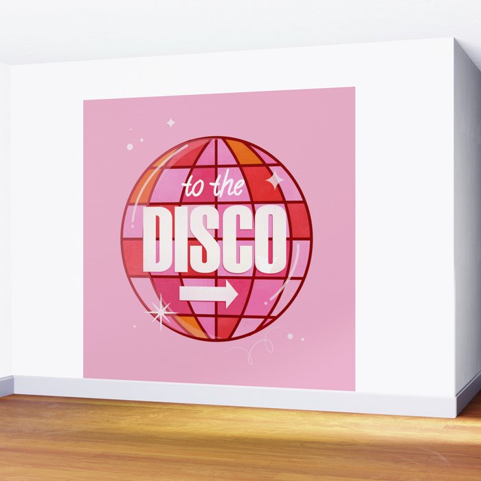 To The Disco Wall Mural Gallery Image 2