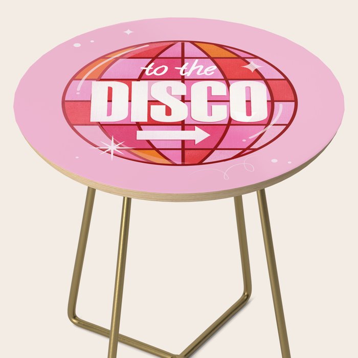 To The Disco Side Table Gallery Image 2