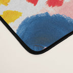 Painted Abstract Leopard Print Desk Mat Gallery Image 4