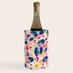 Painted Abstract Leopard Print Wine Chiller Gallery Image 2