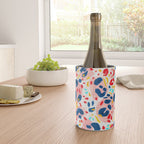 Painted Abstract Leopard Print Wine Chiller Gallery Image 4