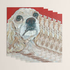 Cocker Spaniel Dog Painting Wrapping Paper Gallery Image 3