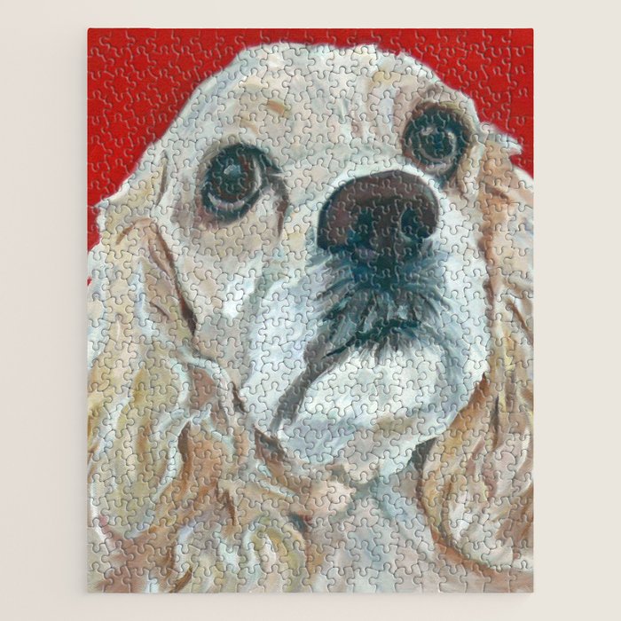 Cocker Spaniel Dog Painting Jigsaw Puzzle Gallery Image 1