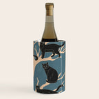 Black Cats in Tree 03 Wine Chiller Gallery Image 3