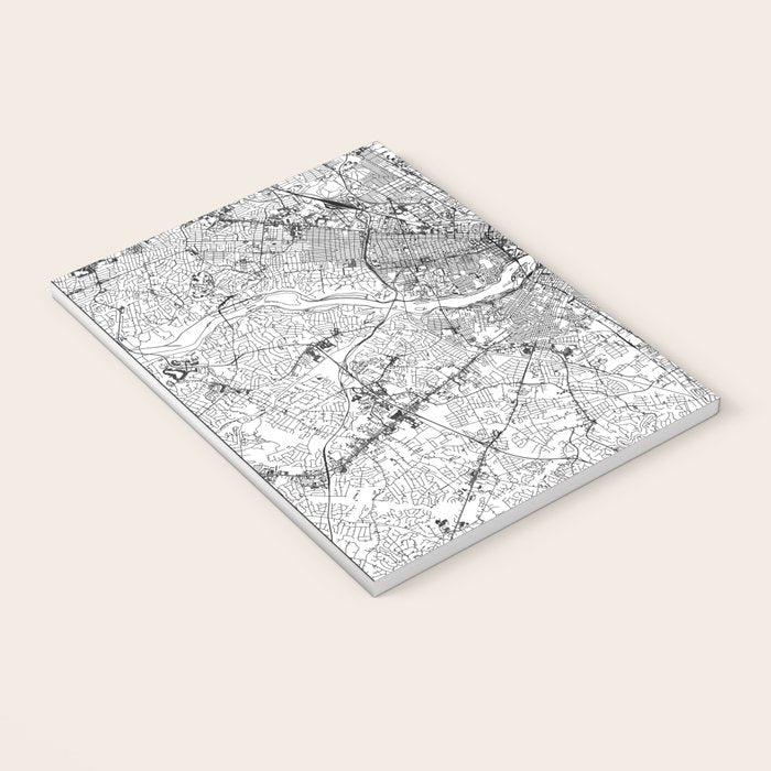 Richmond White Map Notebook Gallery Image 3