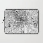 Richmond White Map Laptop Sleeve Gallery Image 1