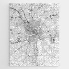 Richmond White Map Jigsaw Puzzle Gallery Image 1