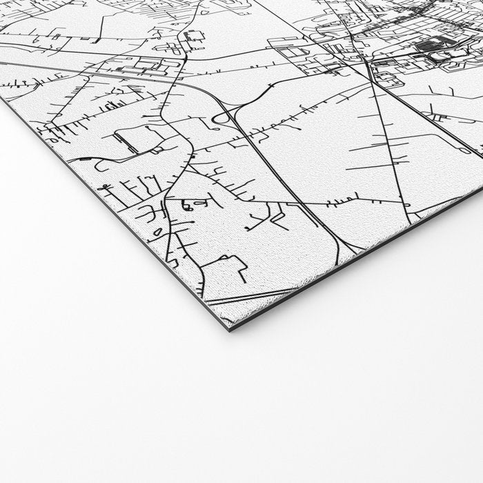 Richmond White Map Welcome Mat Gallery Image 2