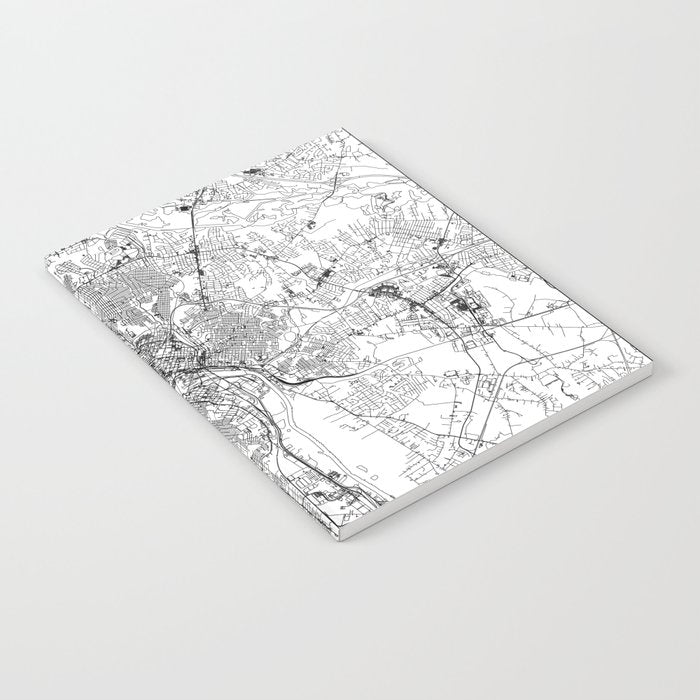 Richmond White Map Notebook Gallery Image 2