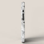 Richmond White Map iPhone Case Gallery Image 2