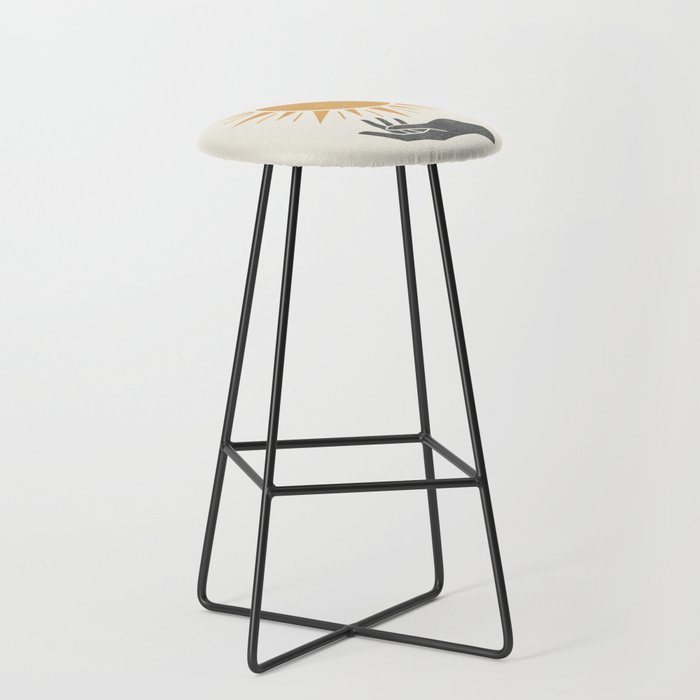 Sunburst Hand Stool Gallery Image 1