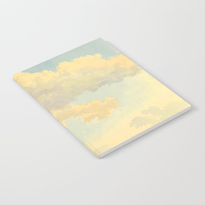 Watercolor Sunrise Clouds Heavenly Pastel Warm Colors Notebook Gallery Image 2