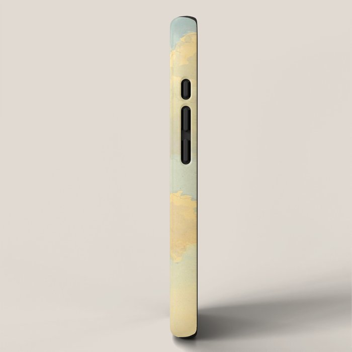 Watercolor Sunrise Clouds Heavenly Pastel Warm Colors iPhone Case Gallery Image 2