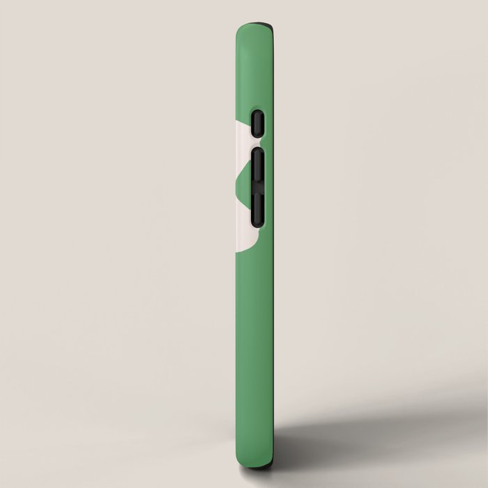 Sunflower - green & pink iPhone Case Gallery Image 2