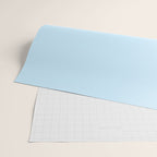 Coastal Minimalist Mid Century Modern Fish in Cool Light Blue White Brown Wrapping Paper Gallery Image 2