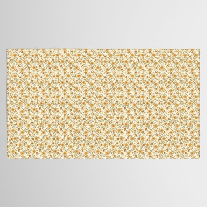 Eloise Floral - Gold Tablecloth Gallery Image 2