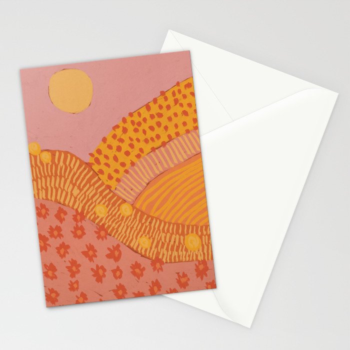 Fairy Tale Landscape #3 Stationery Card Gallery Image 2