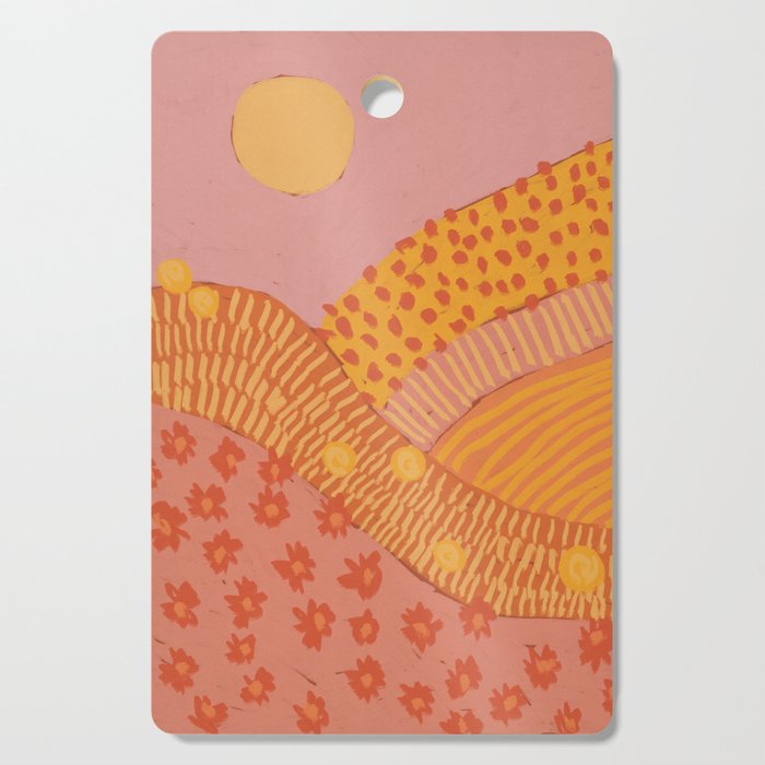 Fairy Tale Landscape #3 Cutting Board Gallery Image 1