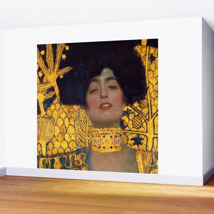 Gustav Klimt "Judith I" Wall Mural Gallery Image 2