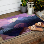 Misty Mountain Morning Outdoor Rug Gallery Image 2