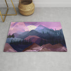 Misty Mountain Morning Rug Gallery Image 1
