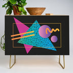 Memphis Pattern 24 - 80s / 90s Retro Credenza Gallery Image 1