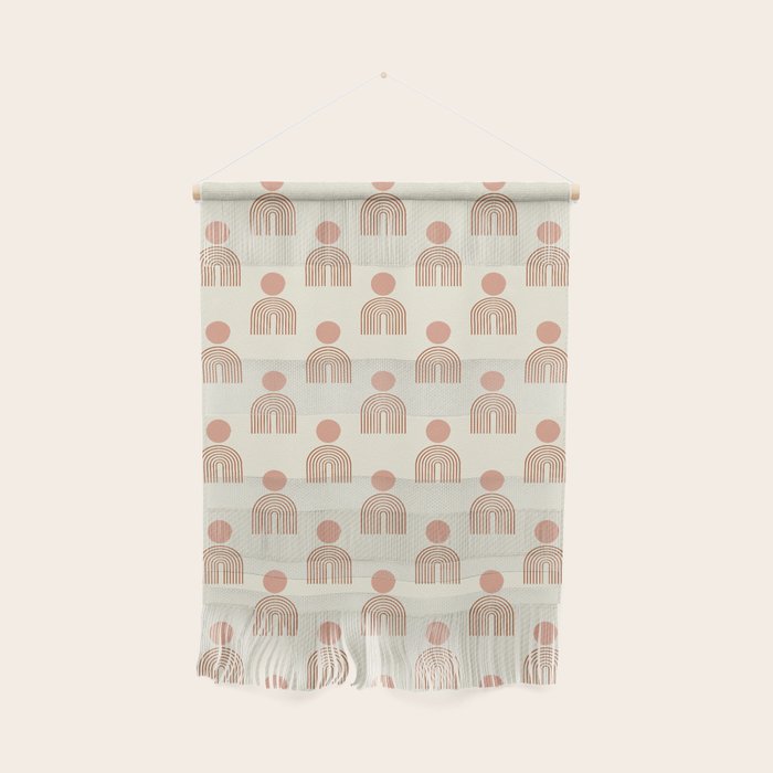 Full moon rainbow pattern collection SS01 Wall Hanging Gallery Image 1