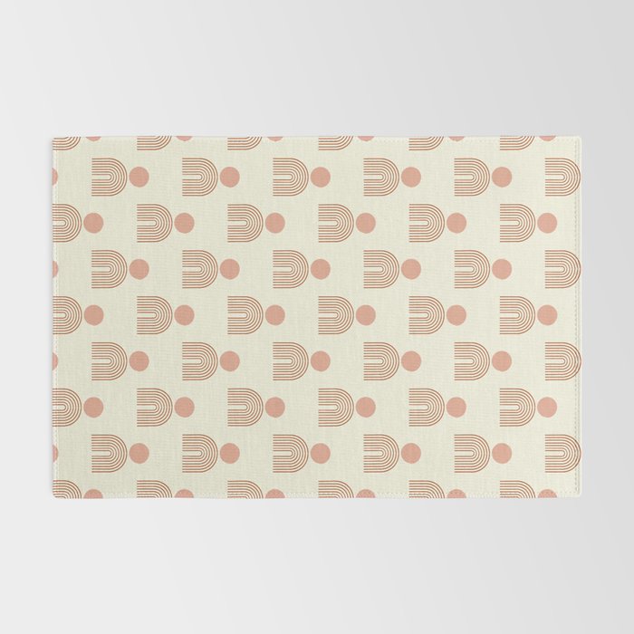 Full moon rainbow pattern collection SS01 Rug Gallery Image 2