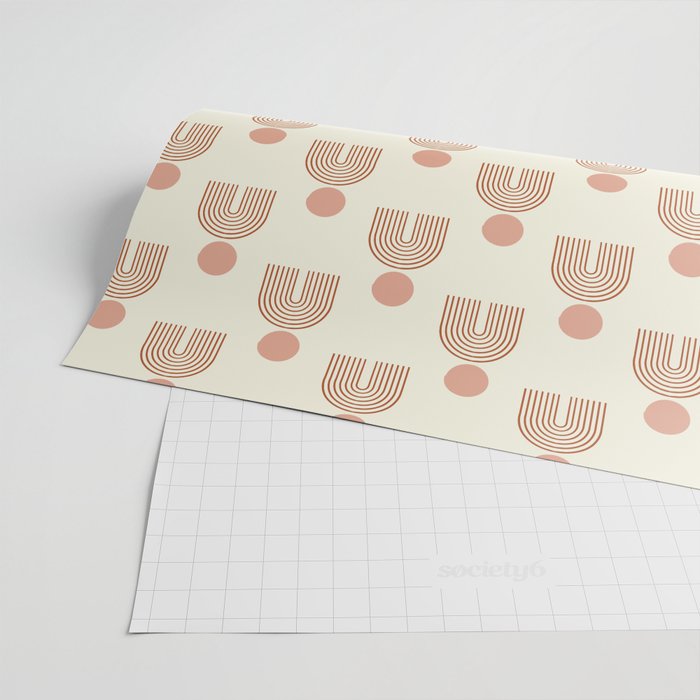 Full moon rainbow pattern collection SS01 Wrapping Paper Gallery Image 2