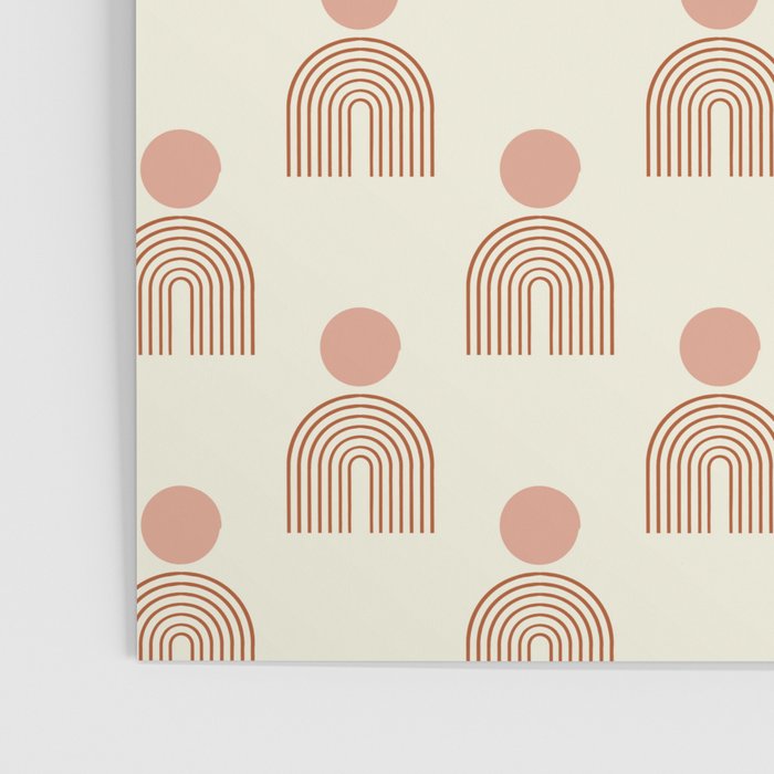 Full moon rainbow pattern collection SS01 Poster Gallery Image 3