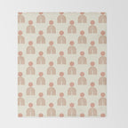 Full moon rainbow pattern collection SS01 Throw Blanket Gallery Image 2