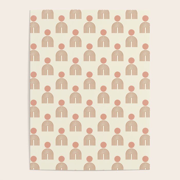 Full moon rainbow pattern collection SS01 Poster Gallery Image 4