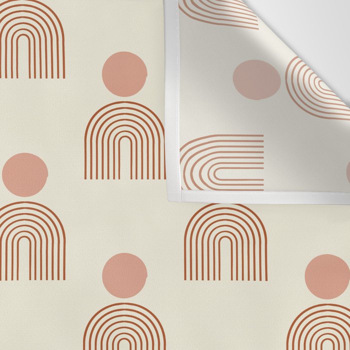 Full moon rainbow pattern collection SS01 Wall Tapestry Gallery Image 3