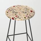 Spring Garden Flower Collection - Cream Stool Gallery Image 2