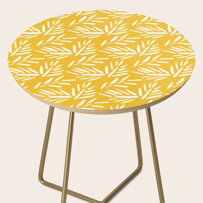 Tribal Husk - yellow Side Table Gallery Image 2