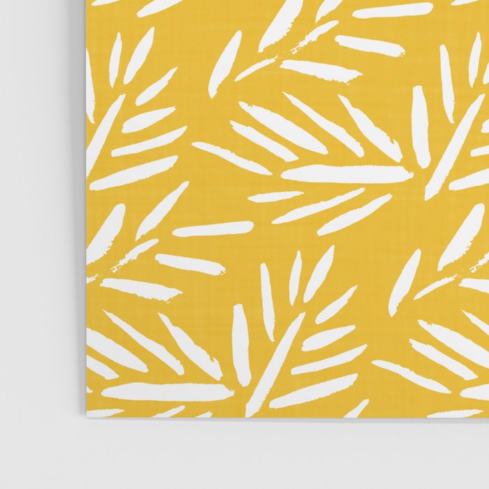 Tribal Husk - yellow Poster Gallery Image 3