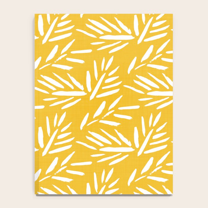 Tribal Husk - yellow Notebook Gallery Image 4