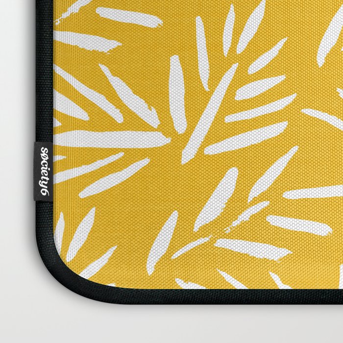 Tribal Husk - yellow Laptop Sleeve Gallery Image 3