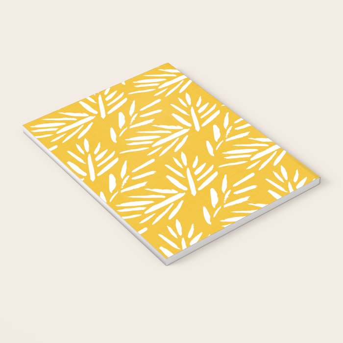 Tribal Husk - yellow Notebook Gallery Image 3
