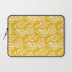Tribal Husk - yellow Laptop Sleeve Gallery Image 1