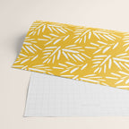 Tribal Husk - yellow Wrapping Paper Gallery Image 2