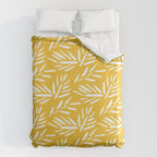 Tribal Husk - yellow Duvet Cover Gallery Image 6