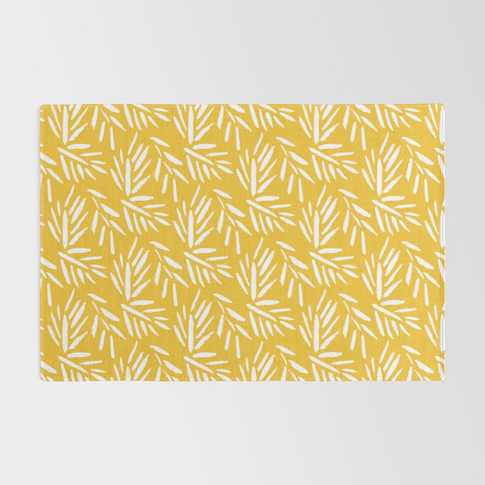 Tribal Husk - yellow Rug Gallery Image 2