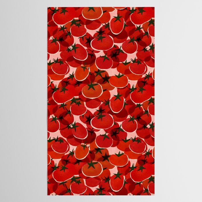 Multi Tomatoes Tablecloth Gallery Image 2
