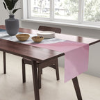 Pink Shoreline - Aerial Ocean Photography Print Table Runner Gallery Image 2