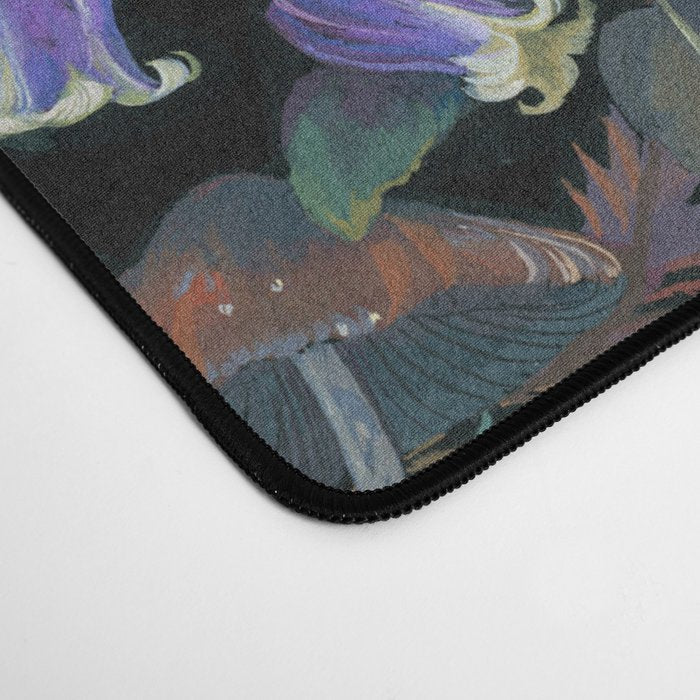 Owls Mushroom Magnolia Desk Mat Gallery Image 4